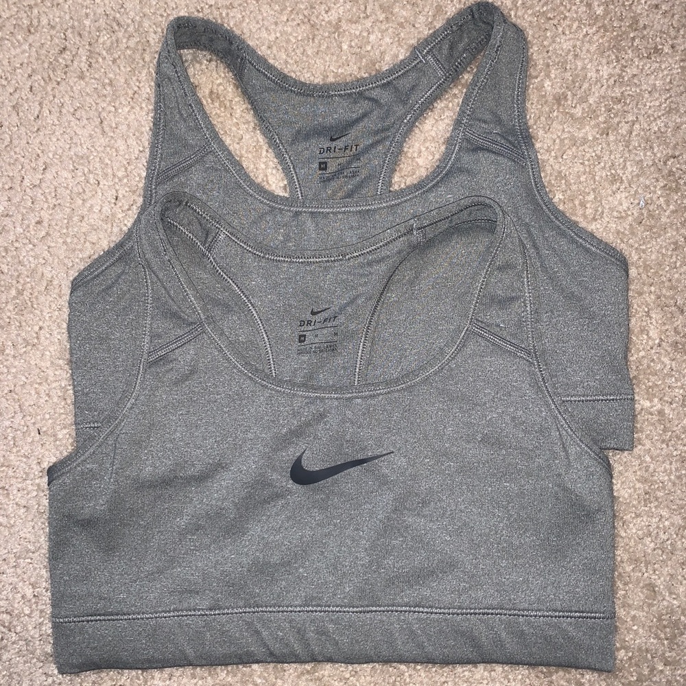 2 Women’s Medium Nike Dri Fit Sports Bras